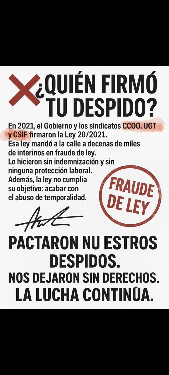 vegasu417739's tweet photo. @CSIFSanidadNaci @csif_sanidad. Os pasáis la vida agachando la cabeza ante los ministros y ahora vais de duros en X. Si fuerais un sindicato real y no un lacayo del poder, exigiríais la fijeza inmediata del personal del SNS. ¿Vuestra traición cuánto? #FijezaYa #obadal #INTERIN@S https://t.co/cpHE703iY8