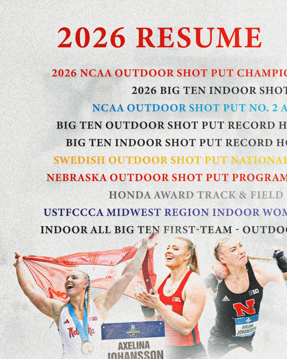 Nebraska Track & Field/Cross Country tweet media