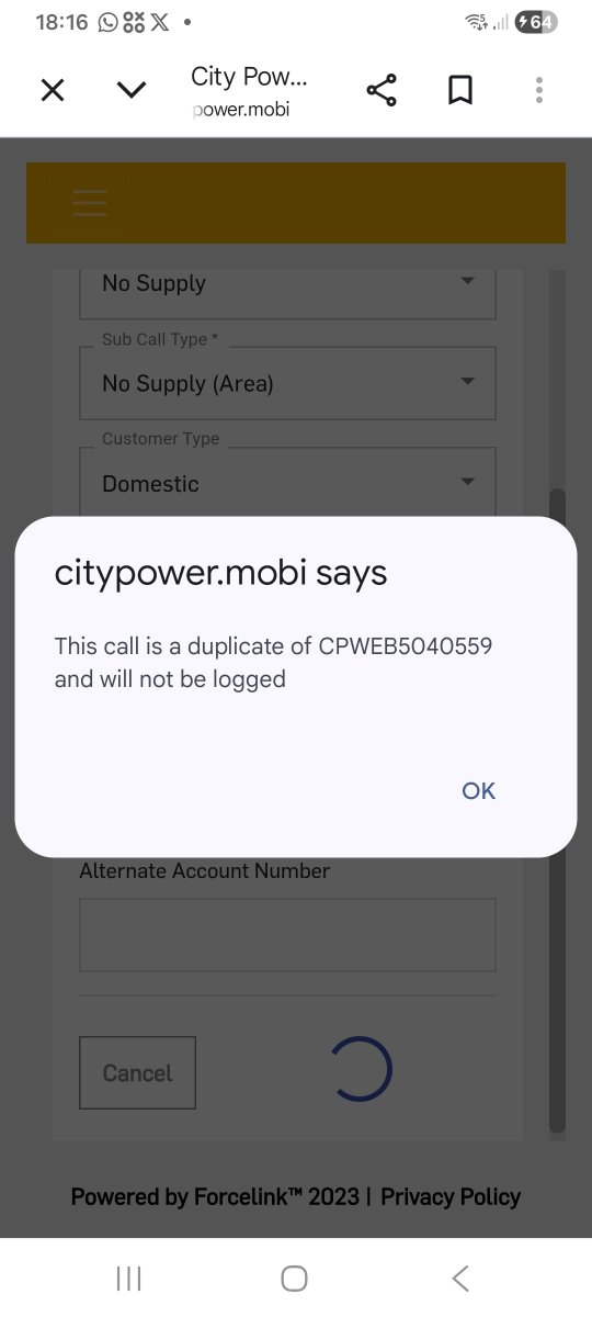 xenialuff's tweet photo. @CityPowerJhb Hi, Honey Park is off, please assist https://t.co/3bCHOG4dhT