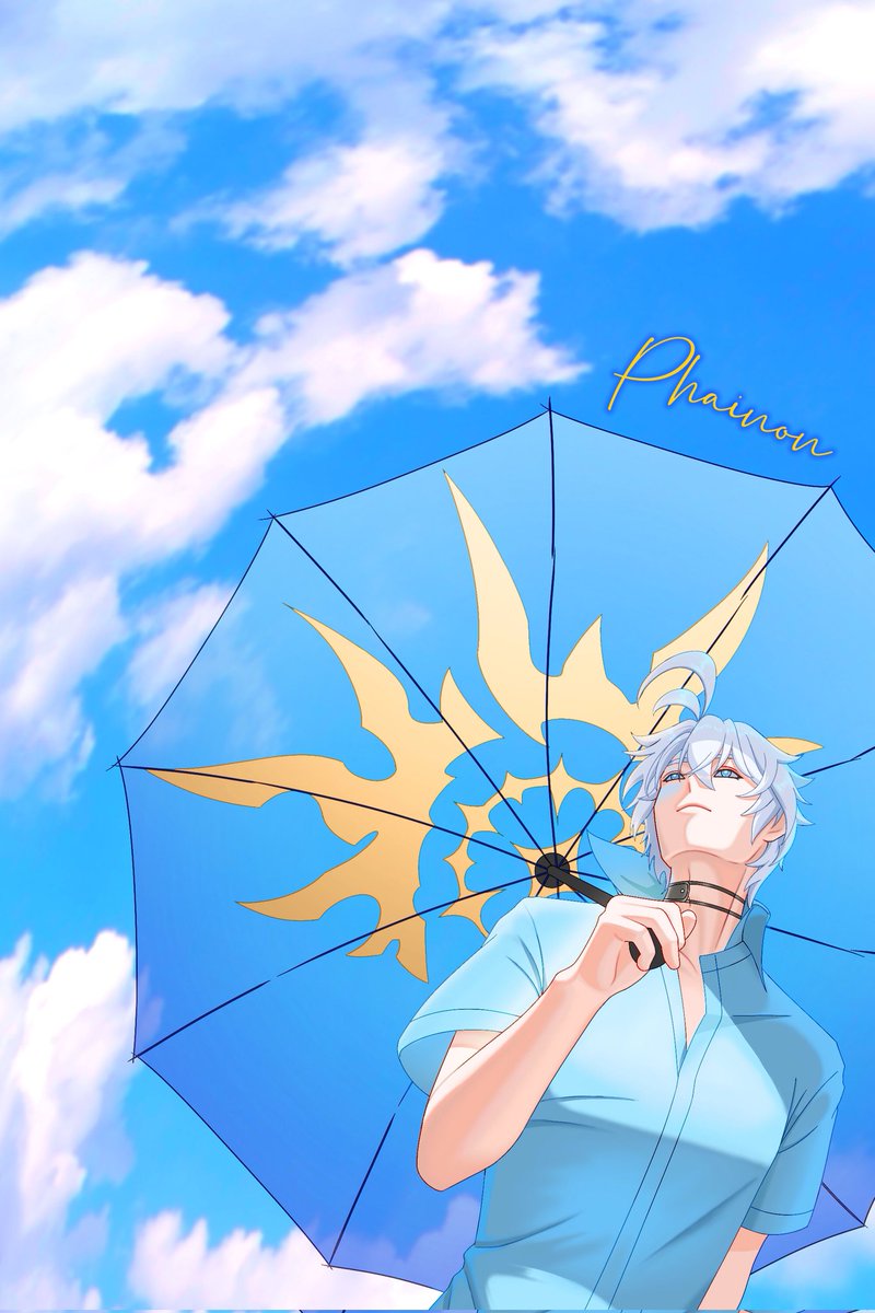 Synnyssa's tweet photo. 白厄入池一周年快乐！
#HonkaiStarRail #Phainon https://t.co/yCwzzFjGm2