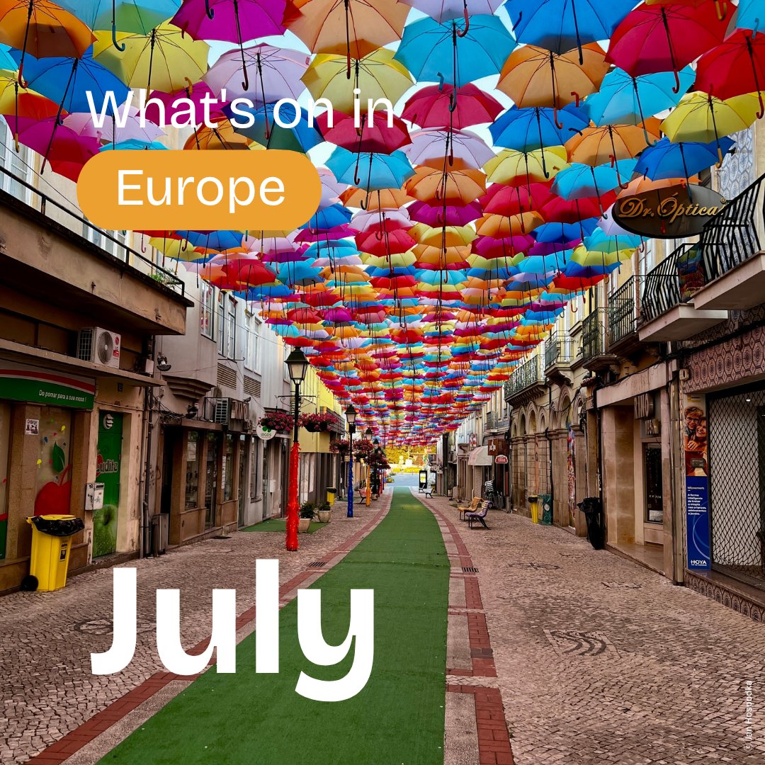 visiteurope's tweet photo. Europe has plans for July 📆, and now so do you 📌

⛵ Boats crossing the coasts, 🎭 theatre under the Spanish outdoors, 🎉 free street festivals in Belgium, and 🪡 folk craft masters in the Slovak mountains.

Discover our full events page 👇
🖇️ https://t.co/PHmmJi2p8P https://t.co/3nC7pN2aVu