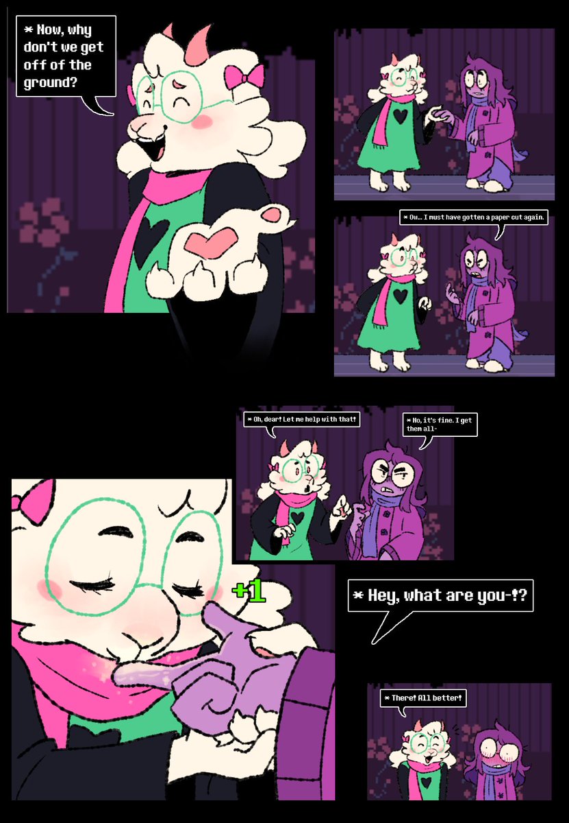 Ace_Of_Spades ๐ฉต๐ผ๐ DELTARUNE SPOILERS tweet media