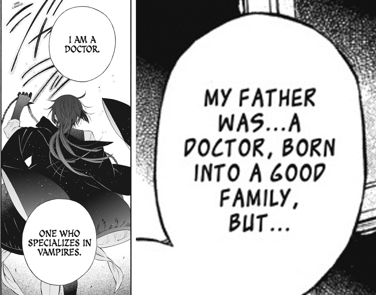 xiaoxingvi's tweet photo. its so bittersweet how much his parental figures shaped him as a person.

his choice to present himself as a doctor was likely inspired by his father.

this arc, he's somewhat taking on the role of his mother.

and with every step along his way, he's becoming only closer to luna. https://t.co/YzFylDZvMZ