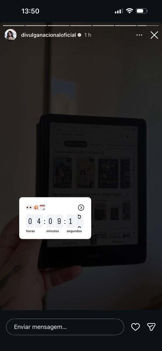Julianoslivros's tweet photo. será que hoje sai a data do encha seu kindle? @divulganacional 👀👀 https://t.co/1x9HFmmAau