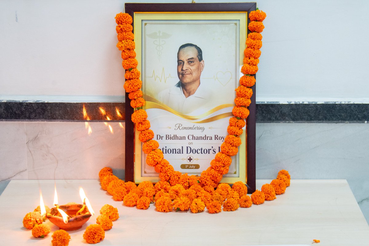 mediapmch's tweet photo. 🩺 PMCH celebrated National Doctors' Day 2026 by honouring the dedication and service of doctors to society.
The programme featured addresses by institutional leaders and a special talk by Dr. Pankaj Bayan on "The Future of Healthcare with AI."
#PMCH #DoctorsDay2026 #Healthcare https://t.co/hIjB30yk8M