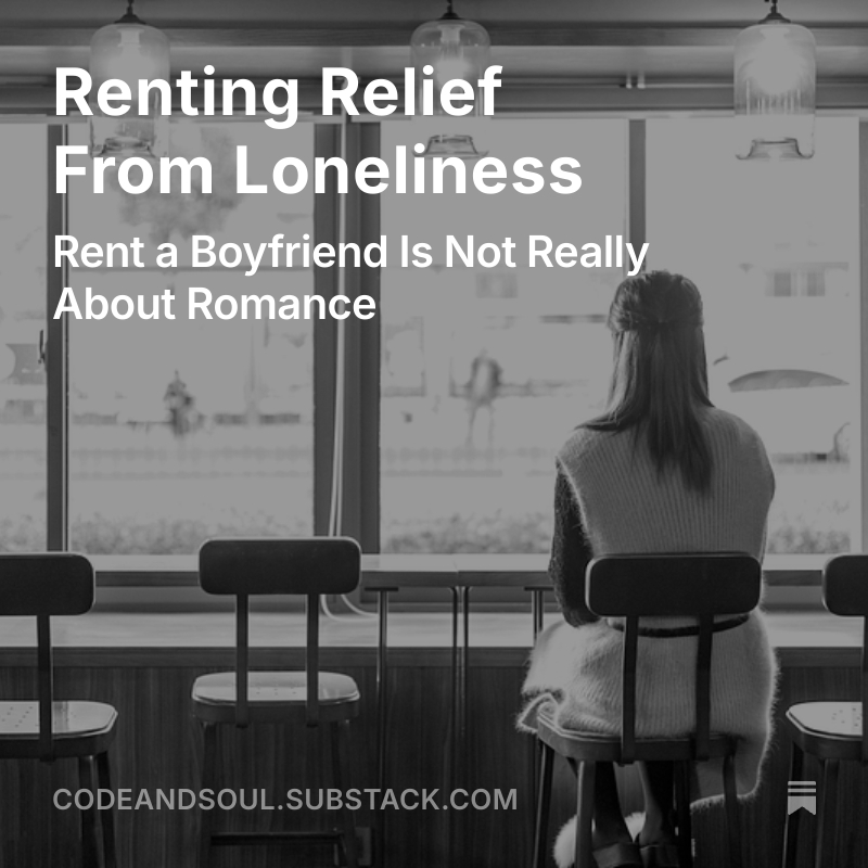 garimasingh81's tweet photo. Renting Relief From Loneliness https://t.co/RX4vqYHcZz https://t.co/V3dW3NQaLE