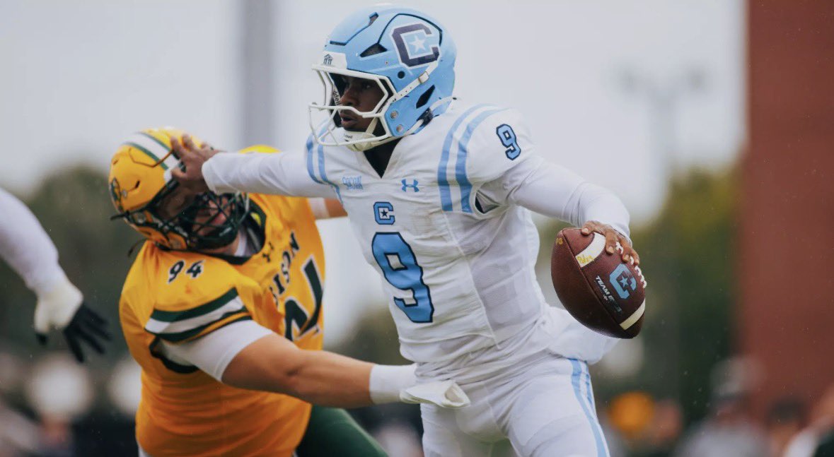 JoshScott_2027's tweet photo. Blessed to receive an offer from @CitadelFootball !! @JacksonEskierka @CoachBama_ @BridgeBoysFB @RivalsHS @247Sports @RecruitGeorgia https://t.co/lKeEC3kKmp