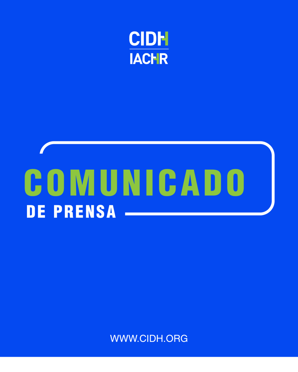 CIDH - IACHR tweet media