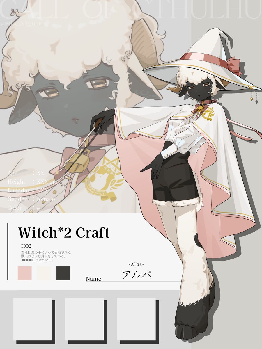 Miso_Niggurath's tweet photo. ───────────

　 ᴄᴀʟʟ ᴏꜰ ᴄᴛʜᴜʟʜᴜ
　┆Witch*2 Craft

　　    ʜᴏ2 -Alba-

─────────── https://t.co/pM8VcxKxyM