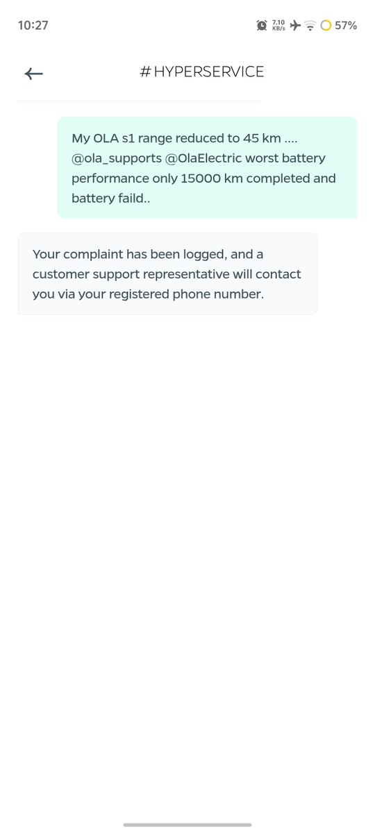 amsforever222's tweet photo. @ola_supports @OlaElectric @bhash @OlaDisaster Thats all you can do.... Opening ticket and closing it by yourself without providing any resolution... @OlaDisaster @ola_supports @OlaElectric @bhash @jago https://t.co/2i7s6870HL
