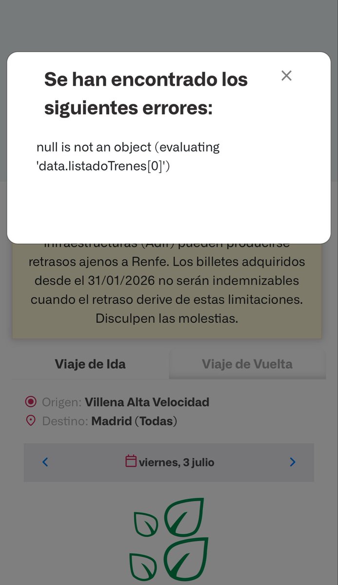 padrevizen's tweet photo. @Renfe 3 de Julio de Villena a Madrid. No funciona. He probado desde la app, web, varias fechas y código con y sin guiones. He llamado en 3 ocasiones a atención al cliente y he estado 10 minutos esperando en cada uno sin respuesta. https://t.co/AycricgqWL