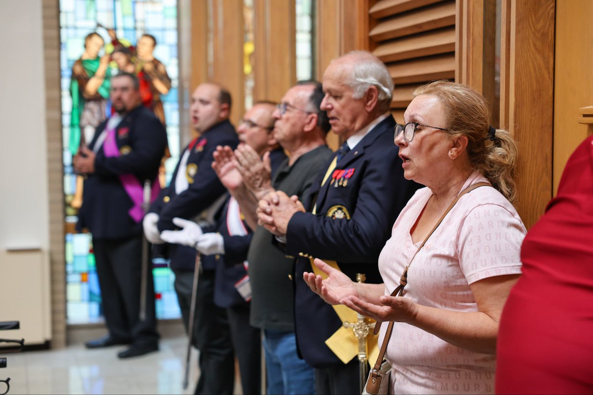 dioprovidence's tweet photo. Yesterday evening the Diocese of Providence joyfully welcomed the National Eucharistic Pilgrimage with the celebration of Holy Mass at Our Lady of Fatima Church in Cumberland.

There is still time to be part of this historic moment. We warmly invite you to join us for one or more of the remaining National Eucharistic Pilgrimage events taking place across the Diocese of Providence through July 2. 

View the full schedule and event details at: https://t.co/9WsKqWiApT

Come, walk with Jesus.

#NationalEucharisticPilgrimage #EucharisticPilgrimage #EucharisticRevival #DioceseOfProvidence #JesusInTheEucharist #Catholic #RhodeIsland