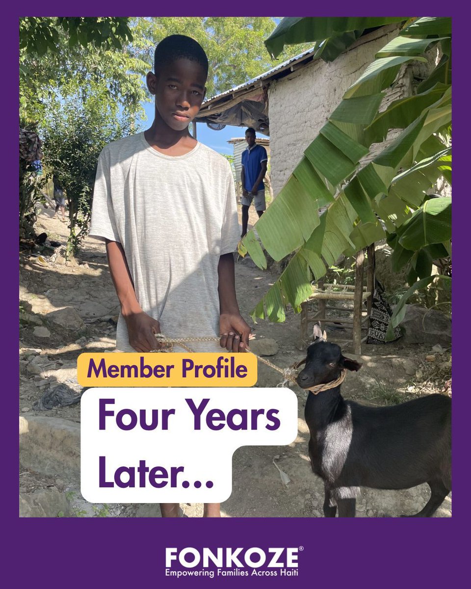 Fonkoze's tweet photo. Four years after graduation, Enette isn't just earning an income—she's building a future.

Read her full story at the link in our bio.
https://t.co/ljZJ2AxIsw 

#Haiti #Women'sEconomicEmpowerment #Microenterprise #VillageSavings #EconomicOpportunity #Fonkoze #WomenInBusiness https://t.co/Im71tB5HU6