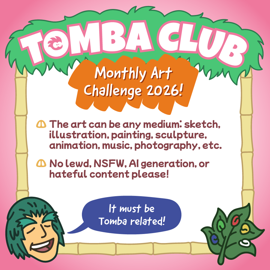 TombaClub's tweet photo. We will also be voting on each month's theme so join our discord if you want to be a part of it!

Rules and guidelines: https://t.co/HlsDKPkYIU