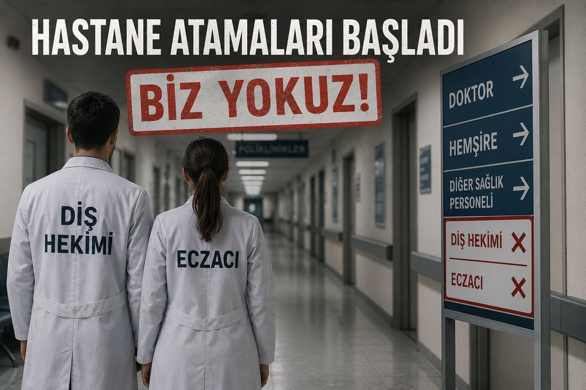 eeminensia's tweet photo. Dis hekimleri işsiz atama bekliyor
#DişVeEczaKurasızKaldı https://t.co/4AplkvsOor