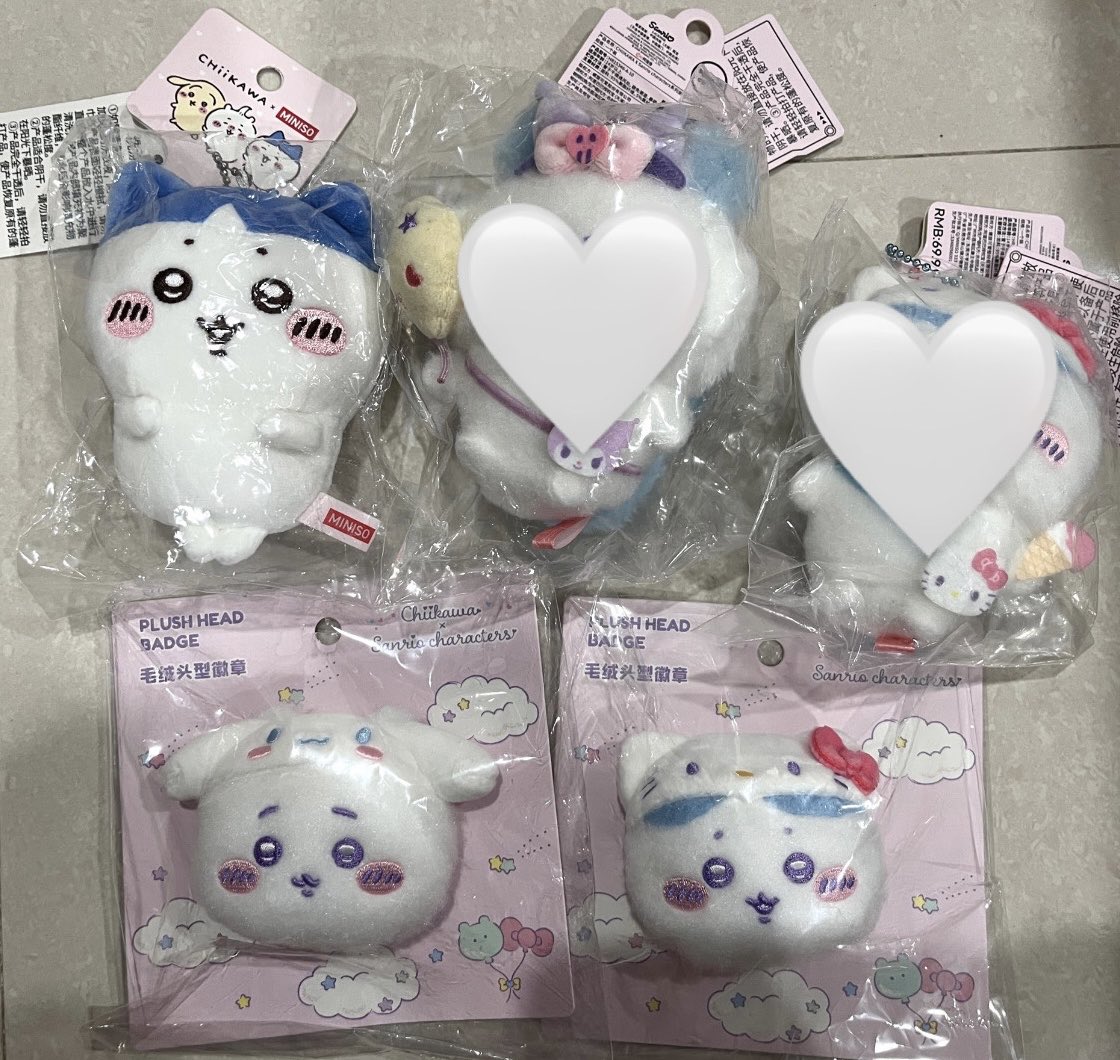 cutienene_'s tweet photo. พร้อมส่ง chiicawa x sanrio มือ1

เข็มกลัด 280 🤍

ฮาจิธรรมดา200 🤍

ค่าส่ง30
#พวงกุญแจ #ตลาดนัดตุ๊กตา #ตลาดนัดsanrio #ตลาดนัดชิคาวะ #ตลาดนัดChiikawa #chiicawa https://t.co/jcQzQMb3fv