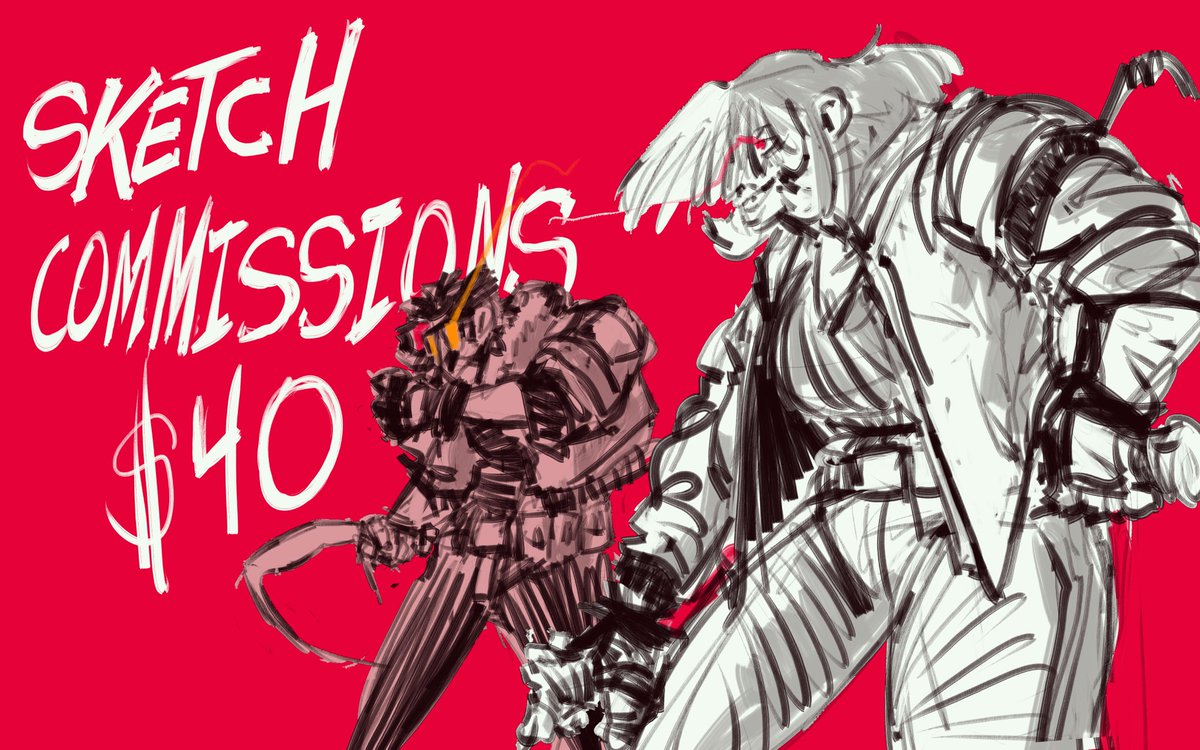 javiroque1's tweet photo. also i have sketch commissions open (5 slots) :D https://t.co/Io1hcDfQY7