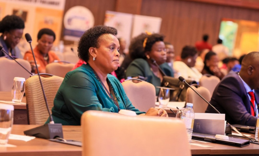 AjunaJared1997's tweet photo. Day 2 at the MPs’ Induction Seminar, Speke Resort Munyonyo.  
Hon. Enid Origumisiriza, Woman Mp Kabale District strategizing for effective legislation and service delivery to Kabale.  
For God and My Country. https://t.co/mF4R1va8aM