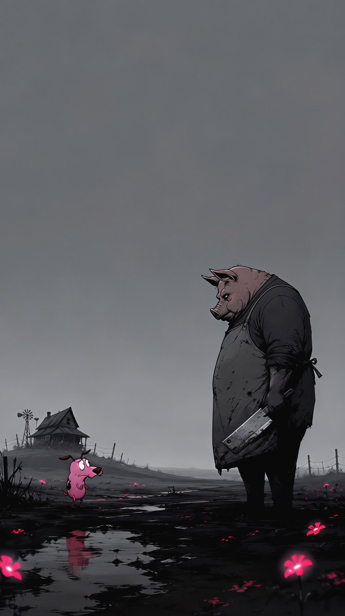 Classisco123's tweet photo. Courage the Cowardly Dog https://t.co/hmjId2wQ3C