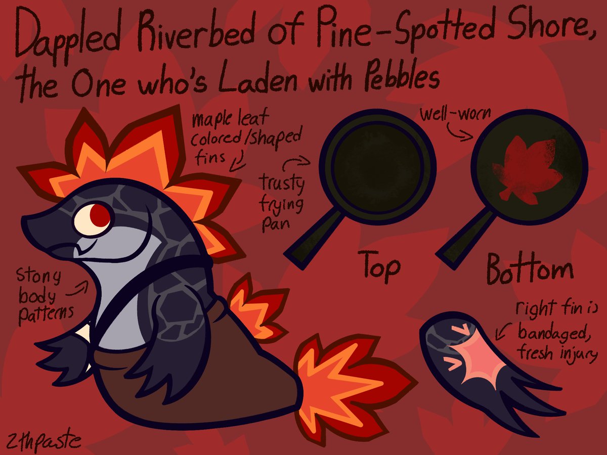 Toothpaste_spl's tweet photo. I mentioned them a few days ago but here’s some of my Salmonids oc refs!! These refs are a bit older, but these guys (+ others) are up on Art Fight too!!

#splatoonoc #artfight https://t.co/pGriSE6Jmd