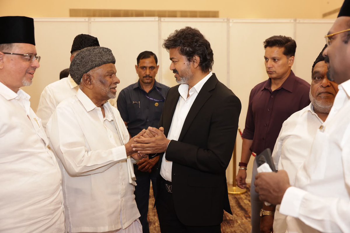 TVKoffice1's tweet photo. முதல்வர் விஜய் தலைமையில் நடைபெற்ற தவெக தோழமைக் கட்சிகள் ஆலோசனைக் கூட்டத்தின் போது #CMJosephVijay‌ #TVKVijay‌ @CMOTamilnadu @TVKVijayHQ #Tamilnadu #political @INCIndia @cpimspeak @VCKofficial_ @thirumaofficial #Vijay‌ #trending https://t.co/UCxnsuQKgt