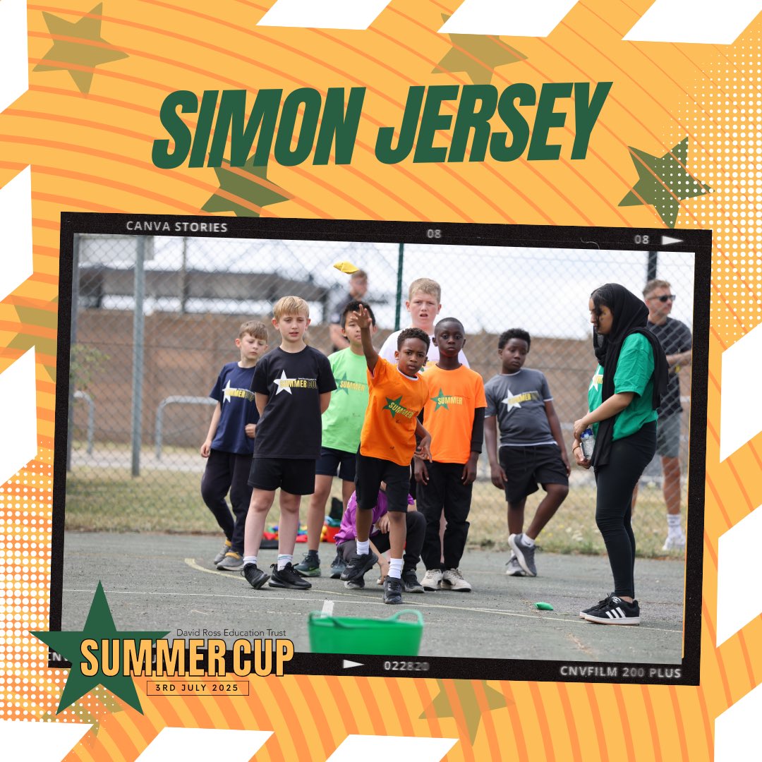 DRETsport's tweet photo. Another huge thank you to one of our incredible DRET Summer Cup sponsors — Simon Jersey — for providing the amazing shirts worn proudly by our brilliant students! 🙌✨ You helped them look and feel like champions all day long! 🏅
@SimonJersey 

#DRETSummerCup https://t.co/syjhjoCirS