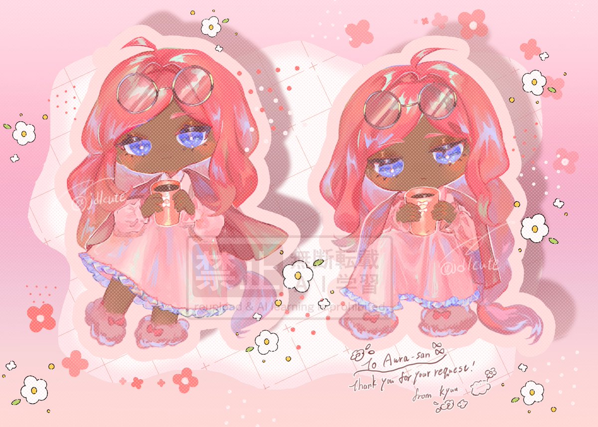 jdlcute's tweet photo. 🌷 #VGen にてご依頼いただきました！
ありがとうございました🪄
Thank you  for  your  request ! 🌷
#VGen #VGencomm #commission #illustration https://t.co/M1z2beCehR
