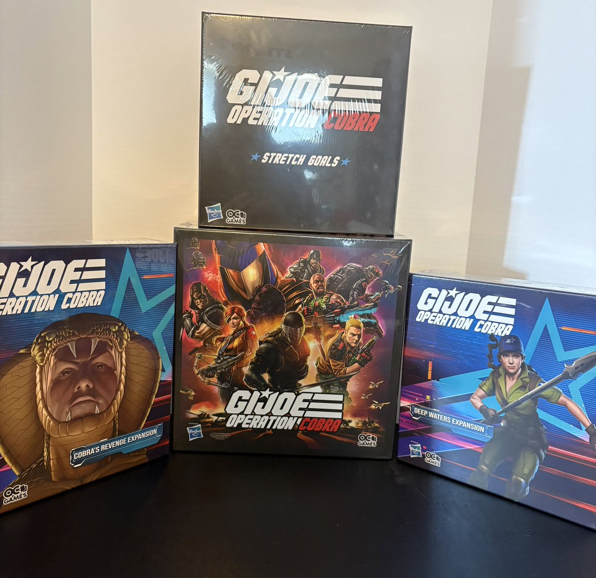 GoozeGuz's tweet photo. Oooo boy!!! G.I Joe Operation Cobra just hit the door.   Look for some game play in the future. https://t.co/jpR8c7NB4V