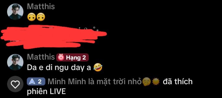 NgocNguyen54058's tweet photo. Hôm nay được Minh ghé livestream, ôi ai sướng bằng tôi. Anh làm em bất ngờ quá Minh ơi. Vui quá không biết nói gì luôn. Sắp tới phải bay thì giữ gìn sức khỏe nhé anh ❤. @matthismetharam
#matthismetharam #matthis https://t.co/pk4oSVPy0O