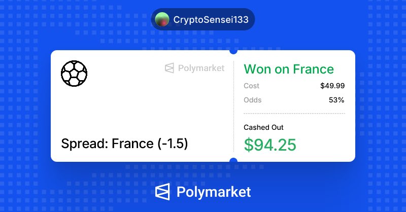 CryptoSensei133's tweet photo. Yesterday, France faced Sweden in the Round of 32 at the World Cup.

Honestly, after watching this game, I really don’t understand who can stop France in this tournament.

France played a fantastic match, and Olise and Mbappé were simply phenomenal.

It feels like we can already hand the trophy to France.