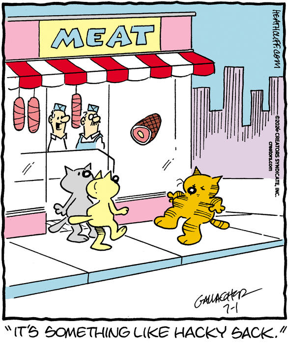 actual heathcliff comics tweet media