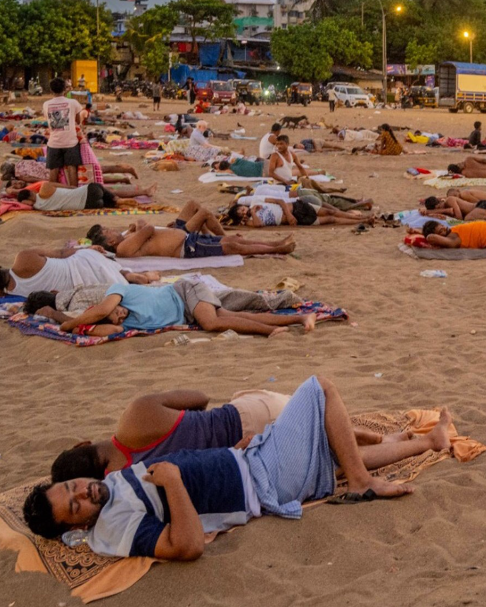 NalinisKitchen's tweet photo. Agnieszka Hadała, a Polish woman living in India, just called out something many people have noticed.

She asked why Europe gets empathy during a heatwave, while India is often mocked or called "backward" for facing similar challenges.

She pointed out that parts of Poland are struggling at 35°C, with schools closing, roads and railway tracks affected, and many homes without AC or even fans.

Meanwhile, India regularly faces 40-50°C summers. When Indians slept on Mumbai's Versova Beach during power cuts to escape the heat, it became a global joke.

Now people across Europe are doing the same, but this time the world responds with sympathy.
