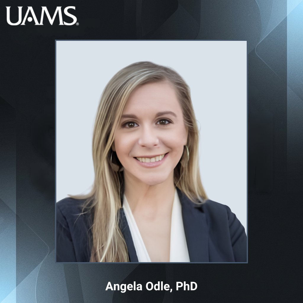uamsresearch's tweet photo. Congrats to Angela Odle, PhD, on a new NIH award (~$2.6M, 2026–2031) to study paracrine and endocrine influences on gonadotrope development and function.
@uamshealth https://t.co/KXLgsQKKV4