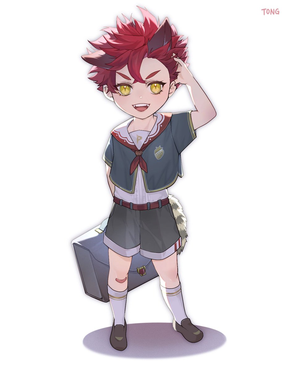 t_corncone's tweet photo. #魁以fafa 

穿水手服的老大小時候（草莓班的魁慨？） https://t.co/IKdiRyIyS4