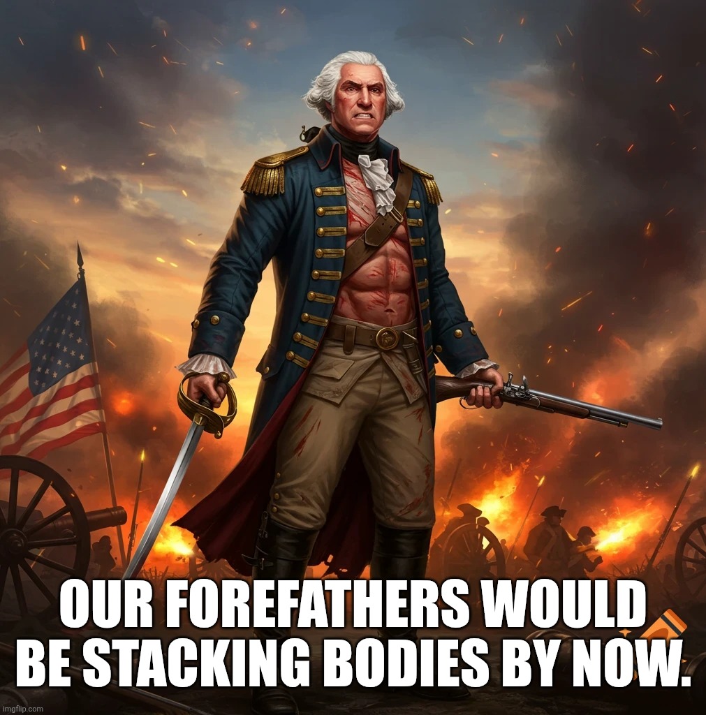 Mikle132323's tweet photo. #forefathers #America #noquarter #George https://t.co/n3kC8Ui0Ea
