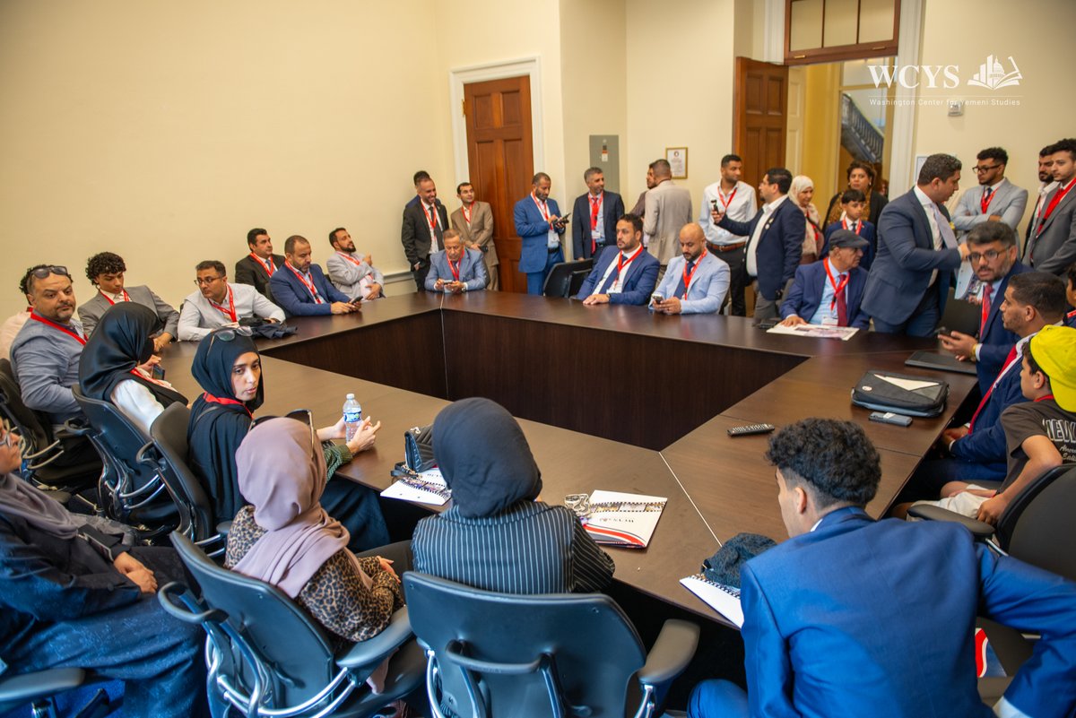 WCYSUS's tweet photo. New photos from the first day of the fourth annual Yemen Advocacy Day 2026 at the U.S. Congress.
We’d greatly appreciate your support by liking, commenting, and sharing these photos with others.
Thank you for your continued engagement and support.
#YemeniAdvocacyDay
#WCYS
#WashingtonCenterForYemeniStudies
#Yemen #YemeniAmerican #PeaceForYemen
https://t.co/j610s53LhV
