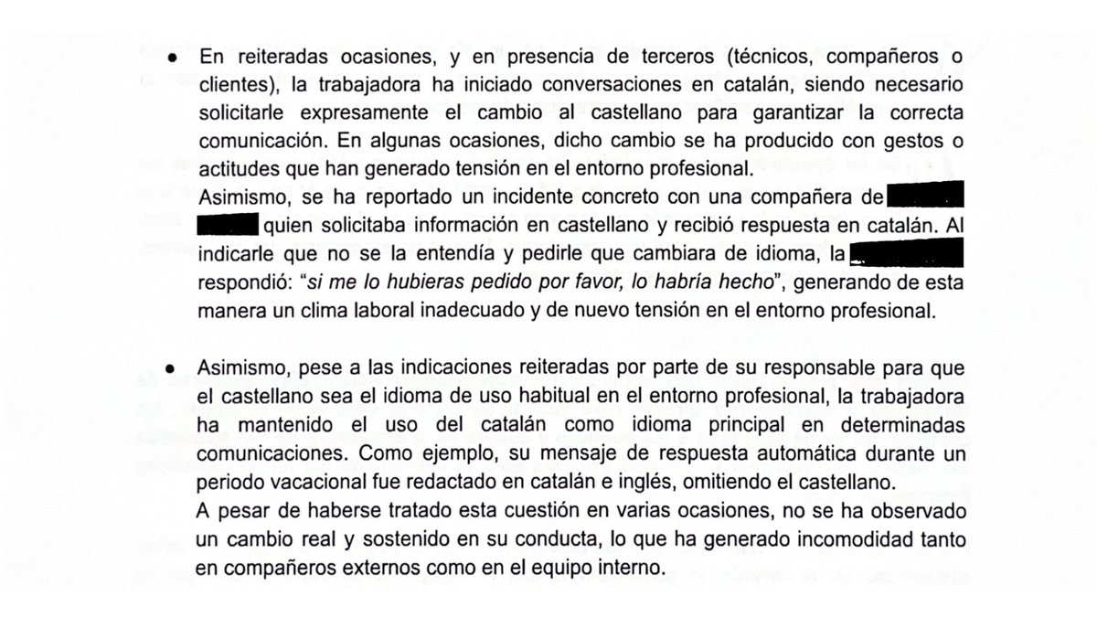 naciodigital's tweet photo. 🔴 Un coworking de Barcelona justifica l'acomiadament d'una treballadora per parlar en català

✍️ @lluisgirona 
https://t.co/NE0C9kgbk3 https://t.co/52uYaQ0K30