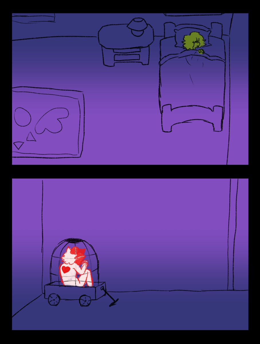 InfinityBlazeV's tweet photo. Hiding from each other {1/2]

#deltarune https://t.co/fVah1rQqCh