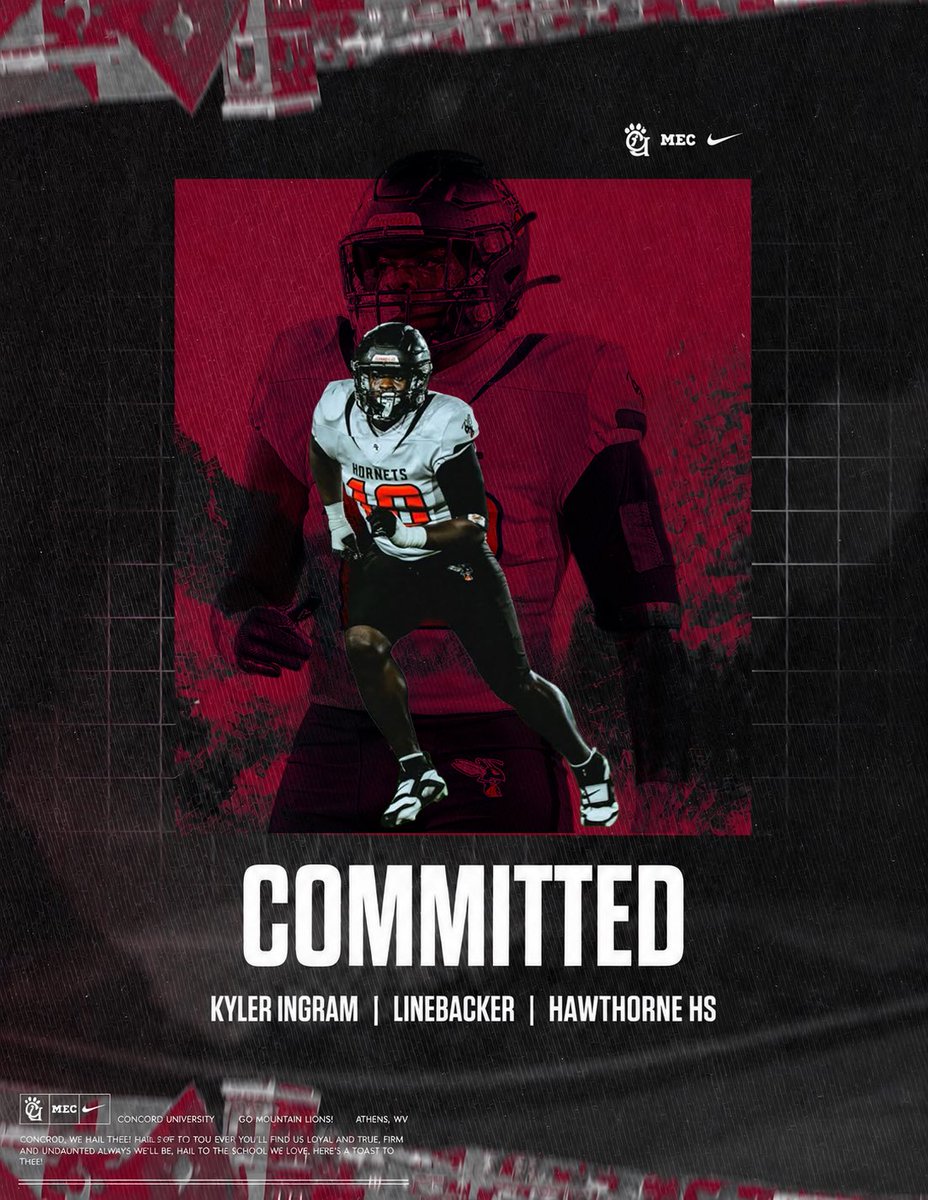 _kyingram7's tweet photo. Excited to be committing to @ConFootball #gomountainlions @CIngram_85 @HHS_Football352 @Coach_Daniels58 @Coach_Gilkes @KevinNeal28 https://t.co/LEMYn0N1Sa