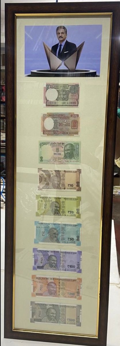 kumar24180's tweet photo. @anandmahindra Sir when can i meet U in person to deliver this memento … all original denomination notes number 010555 represents ur DOB 01/05/55 … i am reachable @ 9845 212 313 … i am in Amchi Mumbai https://t.co/CdG3PyXCbf