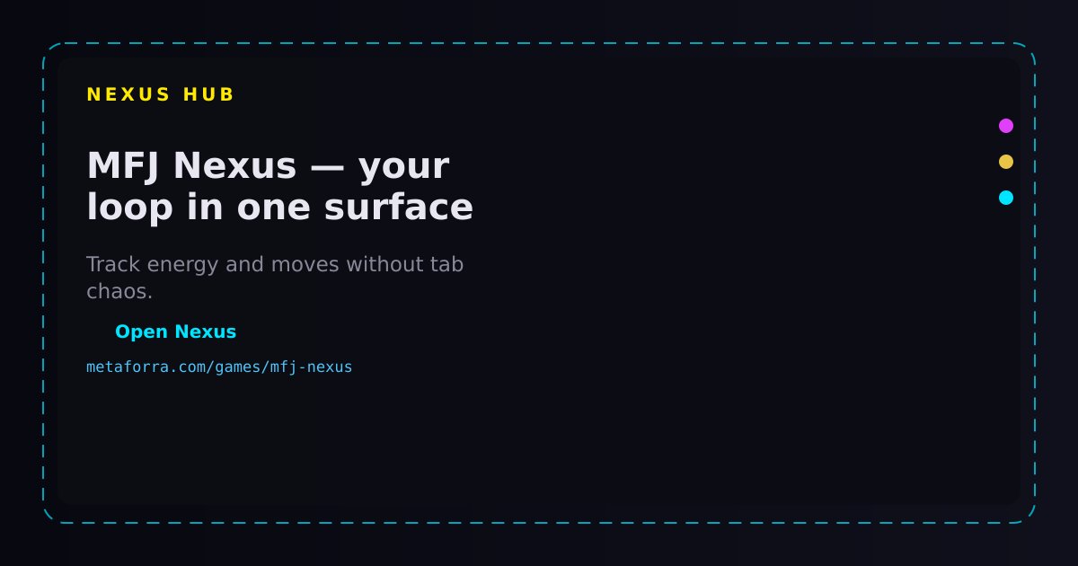 metaforra_com's tweet photo. METAFORRA · MFJ Nexus — your loop in one surface

Track energy and moves without tab chaos

https://t.co/uDgDJYQWtR

#MFJNexus #METAFORRA #Solana

@solana @raydiumprotocol https://t.co/kzHPLzATUq