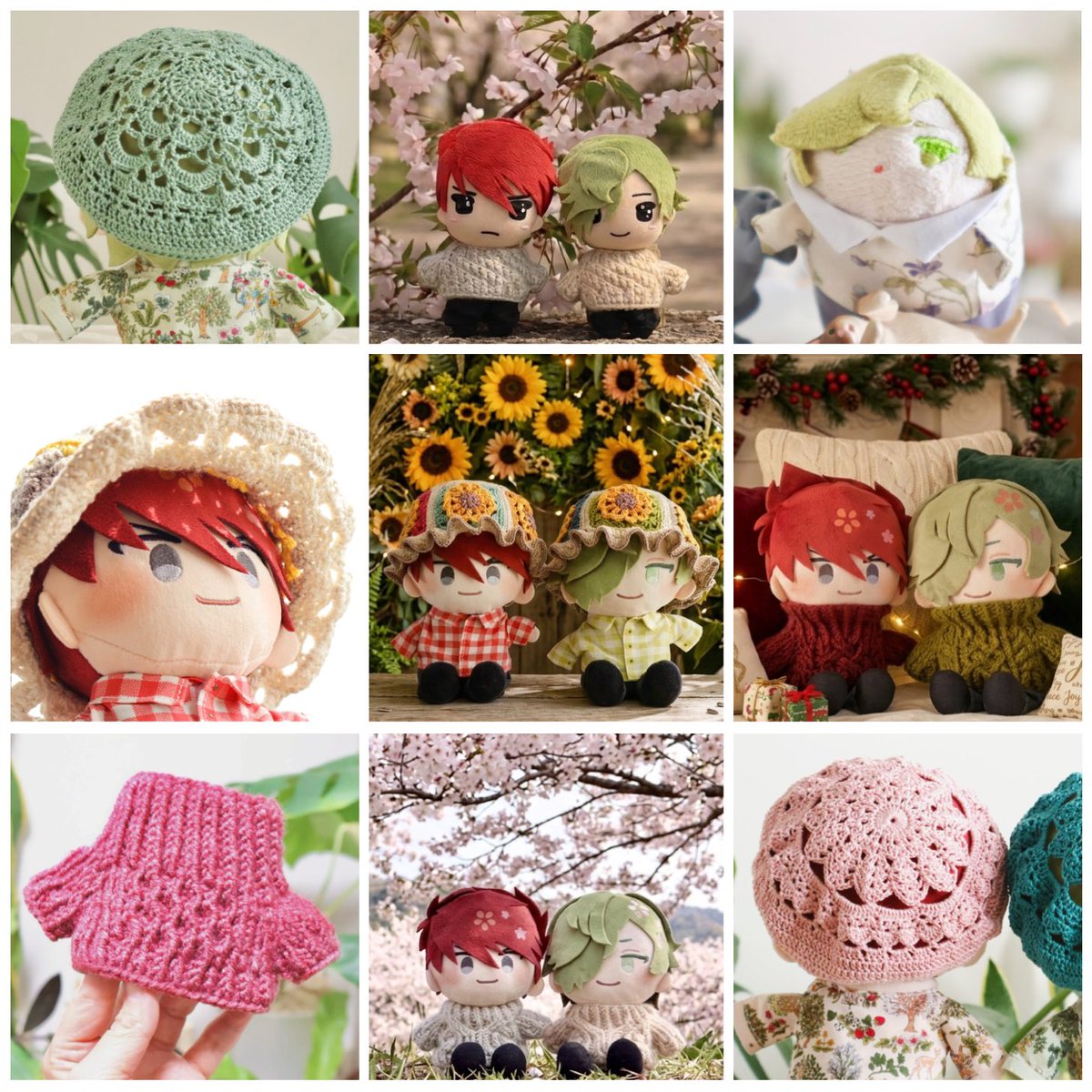 Mobhonmaru's tweet photo. 棒編みからのかぎ編み、一瞬ミシン🪡
 #上半期に制作した作品見せて下さい https://t.co/Lhfv0kAsZN