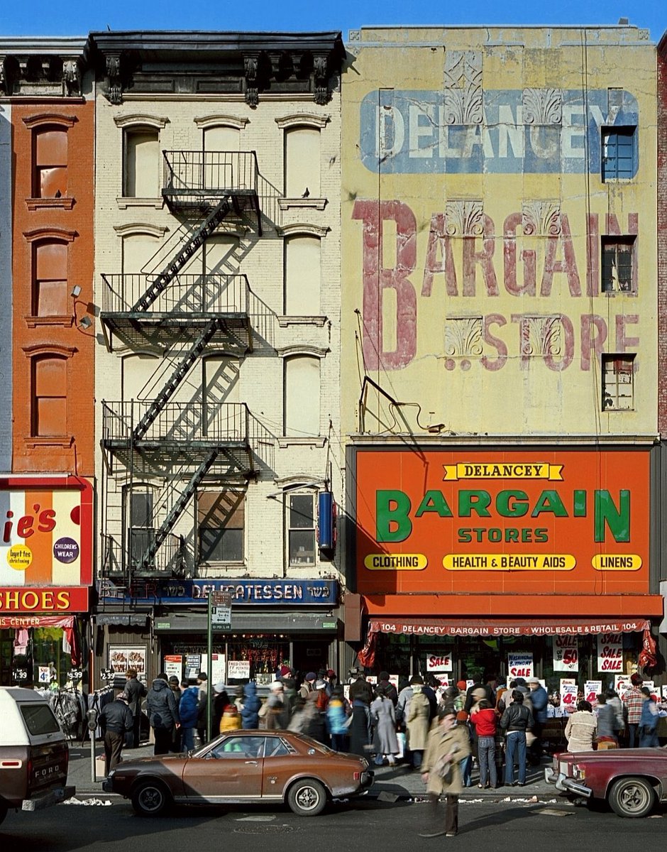 aseelswaid9's tweet photo. Delancey Street, Lower East Side, NYC, 1980 https://t.co/ZBCBaDPFcQ