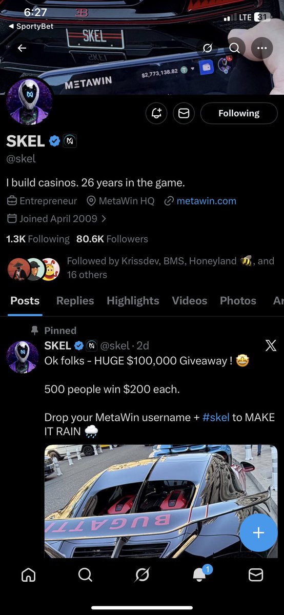 AkpevweJesus's tweet photo. @Mrbankstips @skel Done boss

ERC: 0xdee4aa05f44096ad060f5fedf01030d4d0f79914 https://t.co/Gdj20mPs06