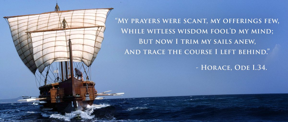 Trierarch81's tweet photo. In my bio, you'll see I call myself a devotee of Neptune. But in truth my shrine has been left unfinished, and I have dithered in giving the God his due.

That changes now. I've decided that on the Neptunalia (July 23rd), I will dedicate myself to the Lord of the Sea. And so, for the month of July, I'll be counting down the days here on X, as I race to finish my shrine and prepare myself for this new spiritual journey.

22 days until the Neptunalia.