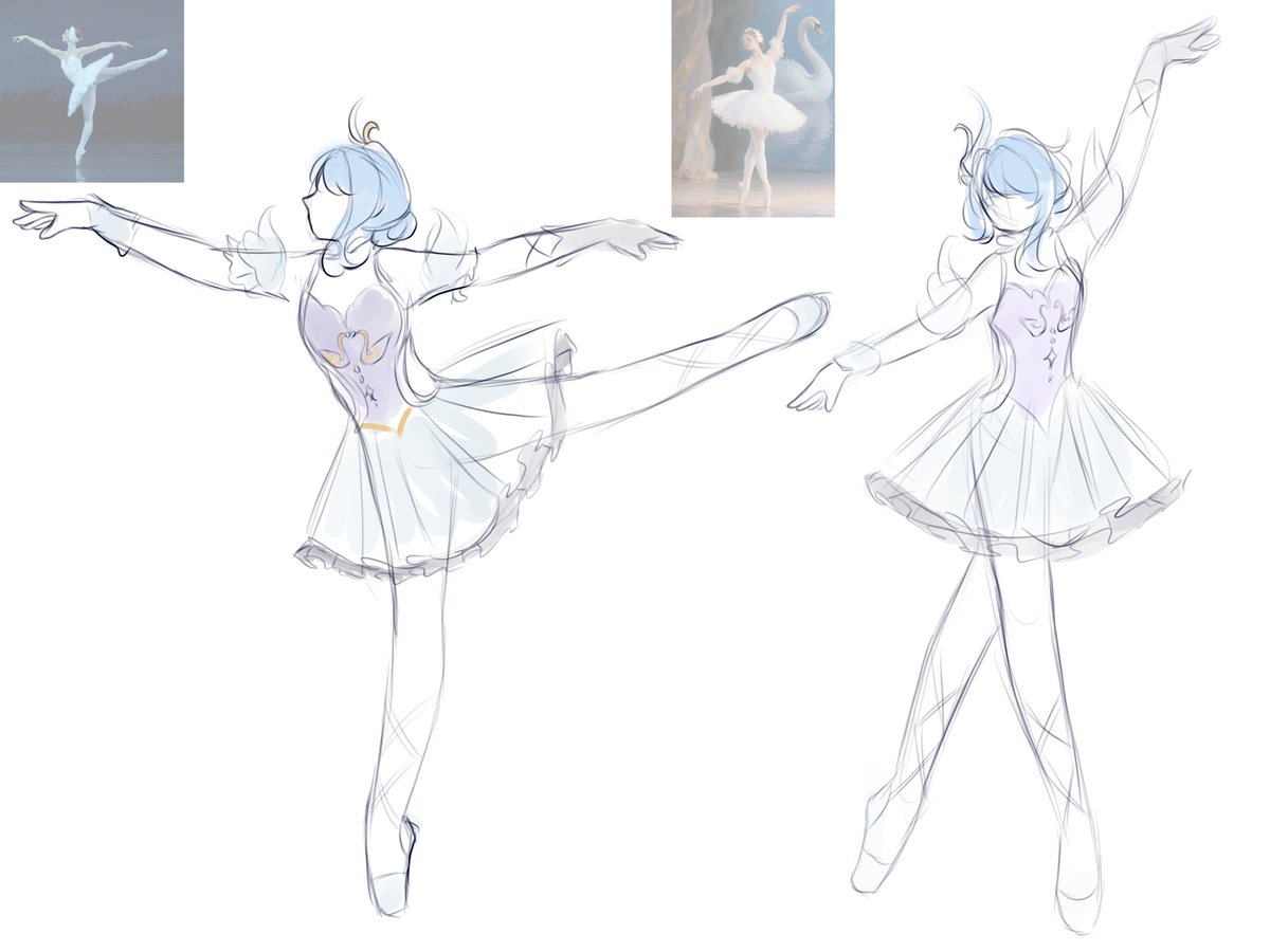 Gnomchansky's tweet photo. Odette's sketches

#art #digitalart #GenshinImpact #Odette #sketch https://t.co/pcOhaJARZi