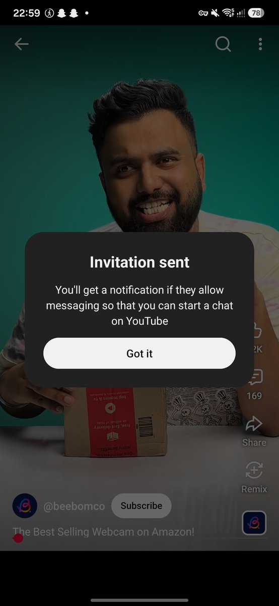 pranavprashantt's tweet photo. saw this coming way back in 2020 during the tiktok era... glad to finally see it happen. thanks @YouTube, thanks @Google 🙌 https://t.co/USJZriz7Bi