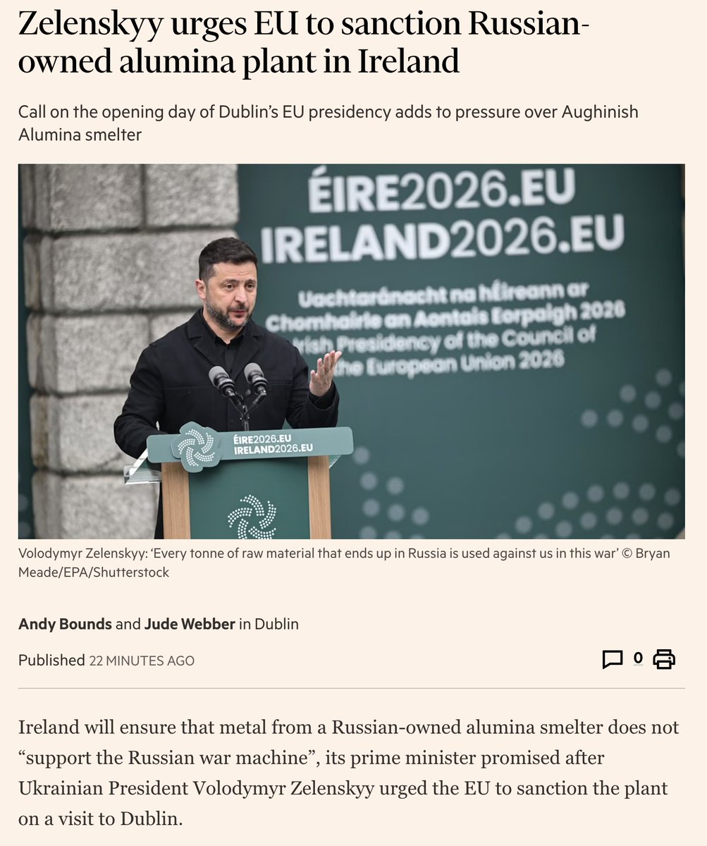 IrishPoliticsNL's tweet photo. The end of Aughinish exports to Russia is nigh.  

https://t.co/PiVVJ1ZNsF https://t.co/V9LQa9mdQC
