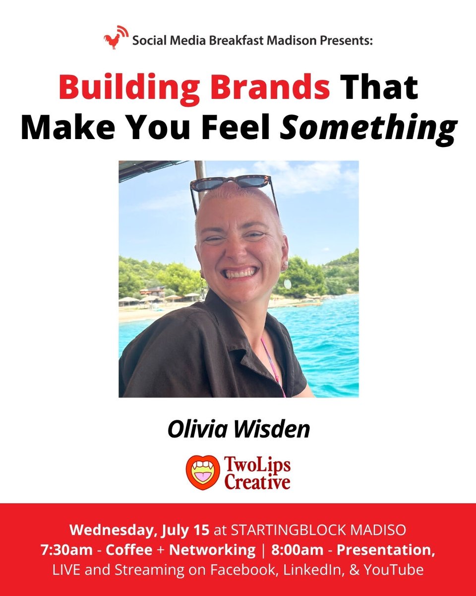 smbmad's tweet photo. A pretty brand can be forgettable. Branding that makes you feel something leaves a lasting impression!

‼️ We are in the new space and 𝙎𝙋𝘼𝘾𝙀 𝙄𝙎 𝙇𝙄𝙈𝙄𝙏𝙀𝘿! ‼️ 
Get tickets now: https://t.co/U4KOwtcpbB

#SMBMad @StartingBlockM https://t.co/1t8Hj36zb4