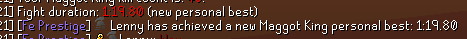 Lenny_OSRS's tweet photo. 1:19.20, should've been 7 ticks(4.2s) faster but dh axe doesn't wanna hit when it needs to. https://t.co/e20v8UqJNW
